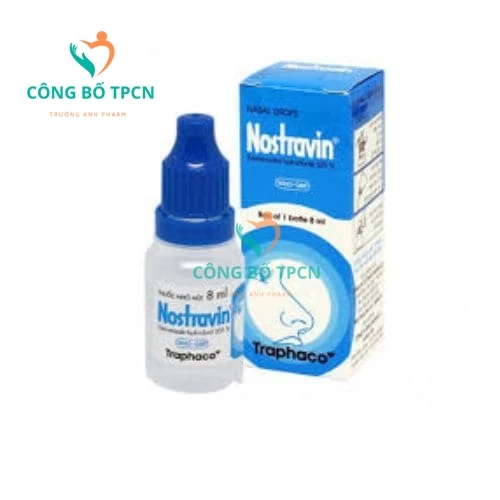 Nostravin 8ml Traphaco - Dung dịch nhỏ mũi hiệu quả